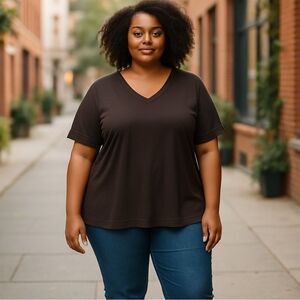 Athleta Black Oversized Relaxed T-Shirt